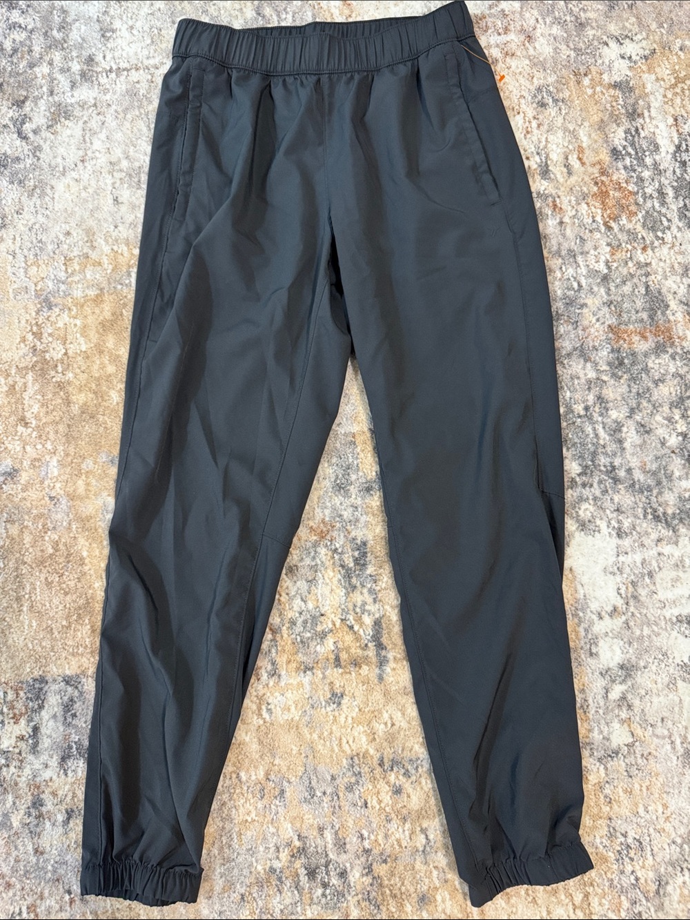 Old Navy Black Women's Lightweight Jogger Pants with Elastic Cuffs